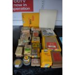 Vintage Photographic Negatives, Boxes, Packaging, Film, etc.