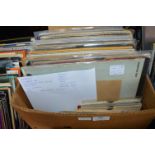 LP Records and Singles Including Beatles, Beach Boys, Led Zeppelin, etc.