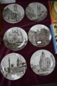 Six Hull Historical Wall Plates