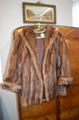 1940's Musquash Fur Coat