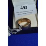 9ct Gold Birmingham Hallmarked Wedding Band ~7.7g