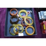 Lucite Bangles, Bracelets, Rings, etc.