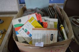 Large Box of Reel-to-Reel Tapes
