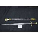 British 1855 Sapper & Miners Lancaster Bayonet