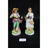 Pair of Dresden Figurines