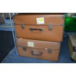 Pair of Vintage Suitcases