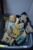 Soft Toys Including Teddy Bears and Dolls