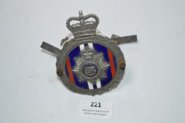 Enameled Car Badge - The Royal Corps of Transport