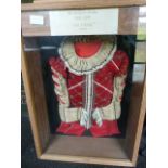 Replica of Sir Francis Drake's Tunic in Glazed Wooden Case