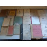 Twenty Post War Military Vehicle Parts and Maintenance Manuals and Pamphlets