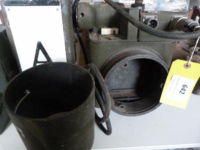 Military Camera, Battery Case and Tannoy Speaker - Image 4 of 6