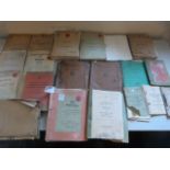 Twenty Post War Military Vehicle Parts and Maintenance Manuals and Pamphlets