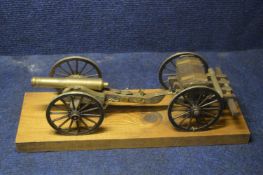 Brass Gun and Carriage