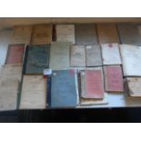 Twenty Post War Military Vehicle Parts and Maintenance Manuals and Pamphlets