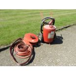 Chubb Fire Extinguisher, Foam Fire Extinguisher, Fire Hose and Reel (for display purposes only)