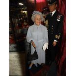 Waxwork Model of The Queen Mother