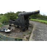 Reproduction RML 7" Armstrong Gun Complete with Three Full Size GRP Figures