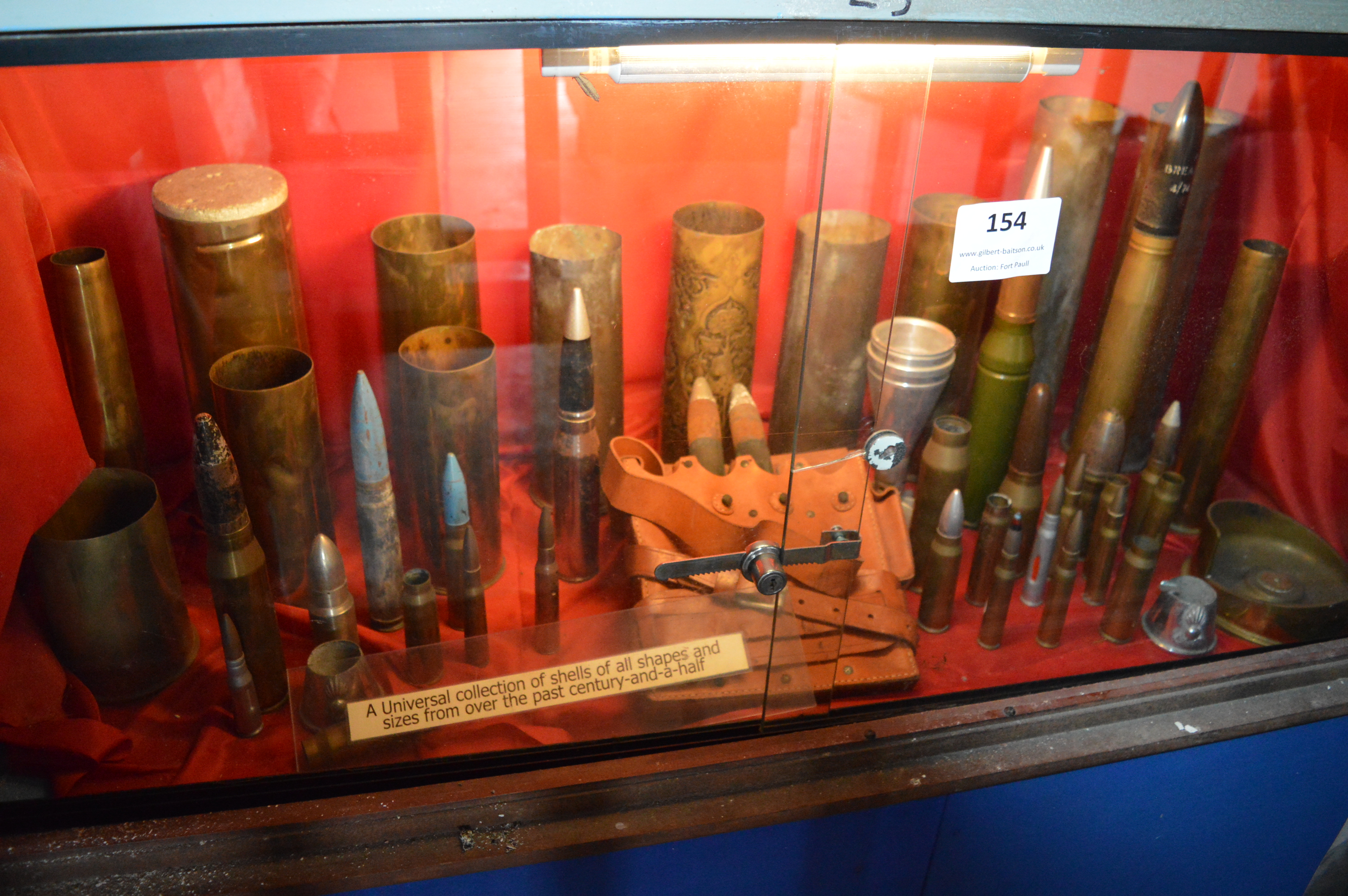 Universal Collection of Shells of Various Sizes and Calibers from Over the Past Century