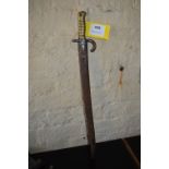 19th Century French Chassepot Bayonet with Scabbard