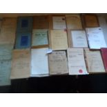 Twenty Post War Military Vehicle Parts and Maintenance Manuals and Pamphlets