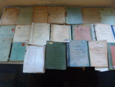 Twenty Post War Military Vehicle Parts and Maintenance Manuals and Pamphlets