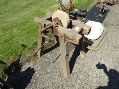 Manual Sharpening Stone on Stand