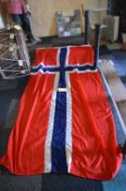 Large Norwegian Flag