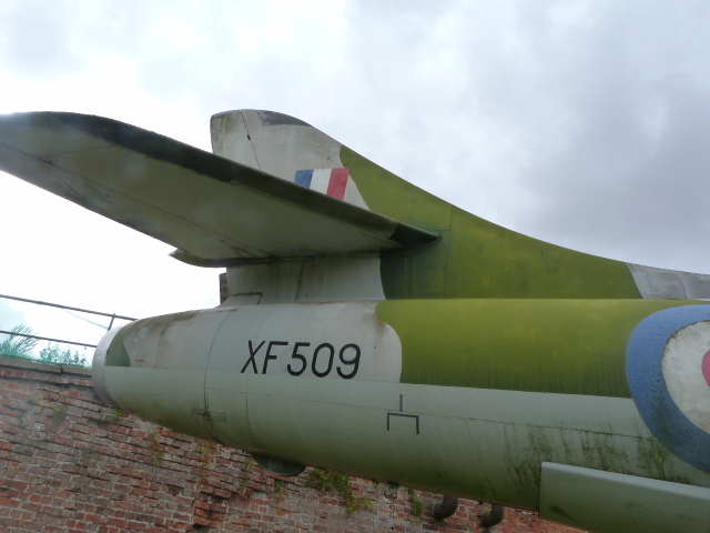 circa 1952 Hawk Hunter Aircraft - No Engine, Complete Cockpit - Image 9 of 9