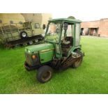 John Deere 855 Compact Tractor with Grass Cutting Attachment