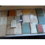 Twenty Post War Military Vehicle Parts and Maintenance Manuals and Pamphlets