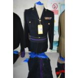 Lieutenant Colonel's (Chaplin's) Jacket, Trousers and Stable Belt with WWII Ribbons