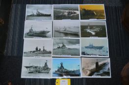Twelve Photos of British War Ships