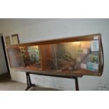 Glazed Display Cabinet with Illumination