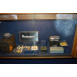 Contents of Cabinet To Included Assorted WWII Artifacts