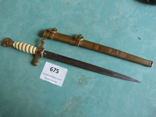 German Naval Officer's Dagger