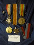 Small Lot of WWI and WWII Medals