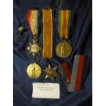 Small Lot of WWI and WWII Medals