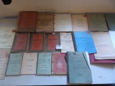 Twenty Post War Military Vehicle Parts and Maintenance Manuals and Pamphlets