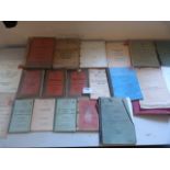 Twenty Post War Military Vehicle Parts and Maintenance Manuals and Pamphlets