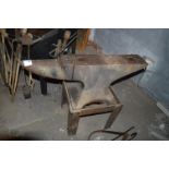 Cast Iron Anvil on Stand