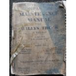Maintenance Manual for Willis 1/4 Tonne 4x4 in English and Russian dated 1942