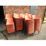 116 Polypropylene Interlockable Chairs
