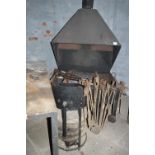 Blacksmith Forge with Braising Hearth and Assorted Blacksmith Tools