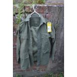 1960's Green Combat Trousers and Lightweight Green Jacket