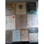 Ten WWII Military Vehicle Parts and Maintenance Manuals and Pamphlets