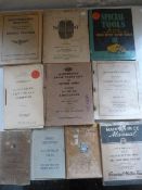 Ten WWII Military Vehicle Parts and Maintenance Manuals and Pamphlets