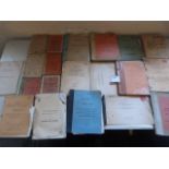 Twenty Post War Military Vehicle Parts and Maintenance Manuals and Pamphlets