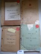 Four manuals Relating to Ferret Scout Car