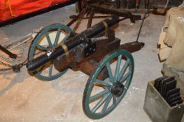 Ceremonial Blank Firing 10 Gauge Cannon