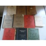 Ten WWII Military Vehicle Parts and Maintenance Manuals and Pamphlets